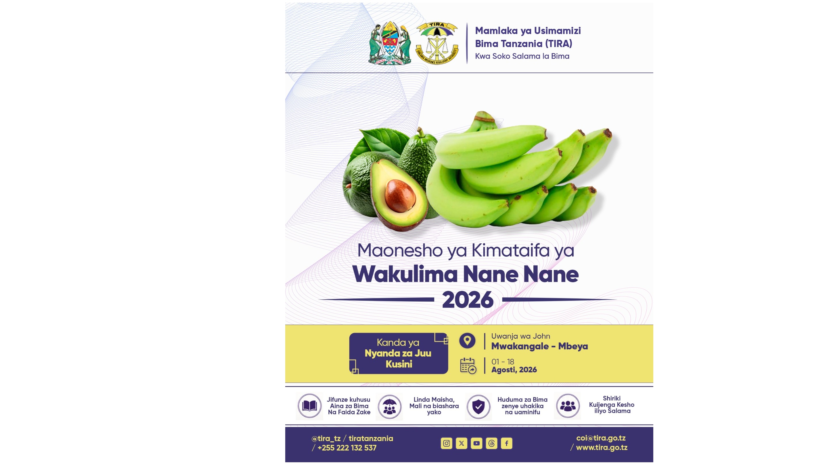 Maonesho ya Nane Nane tupo Viwanja vya Mwakangale Mbeya