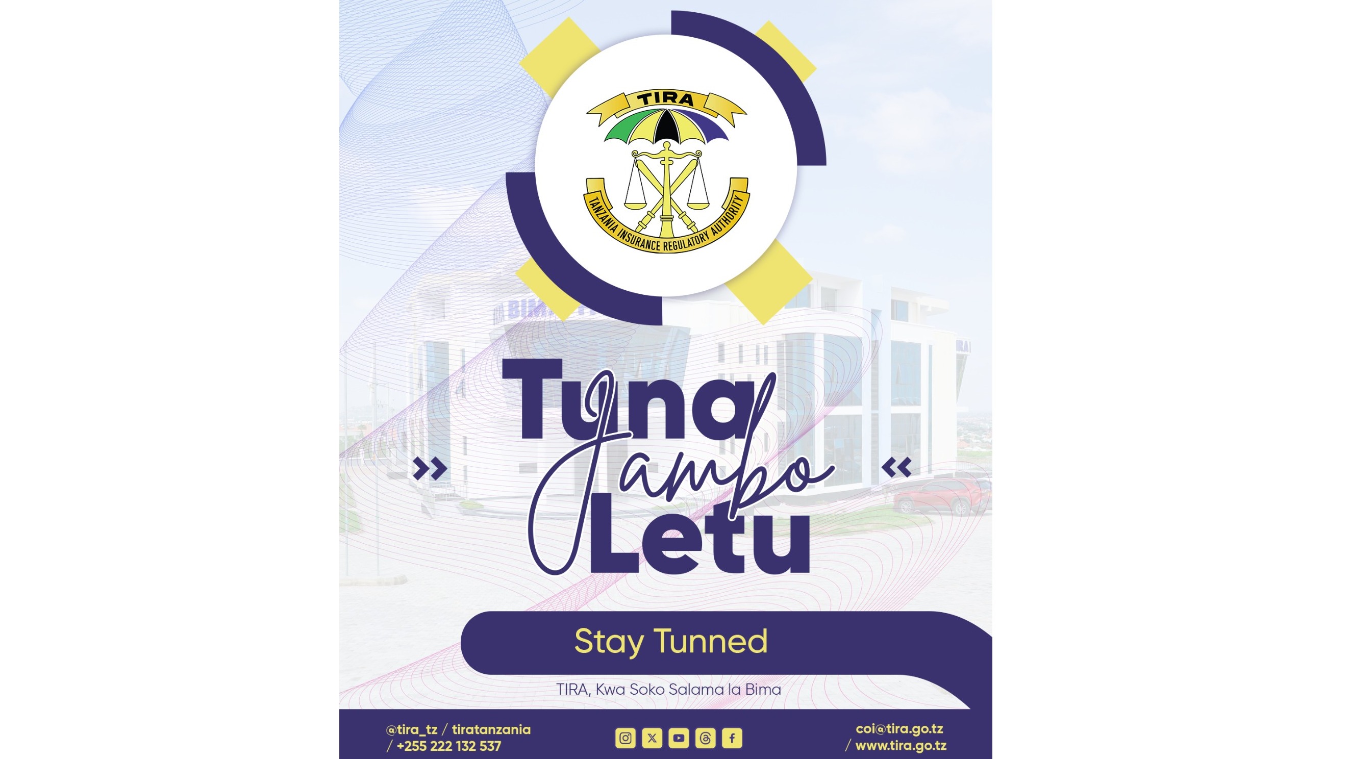 Tuna Jambo Letu! Stay Tuned