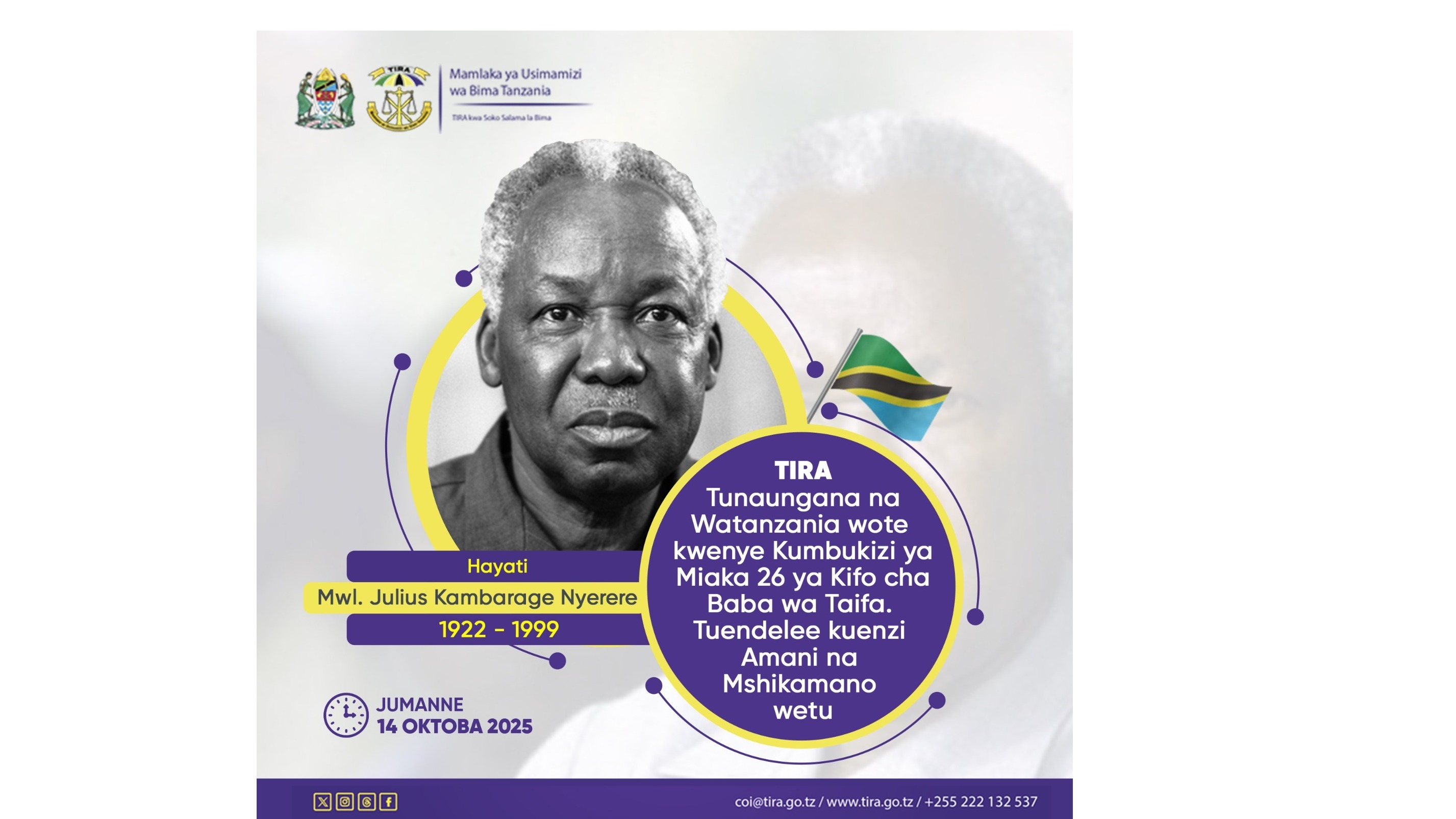 Tuenzi amani na mshikamano wetu